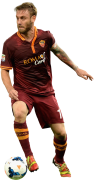 Daniele De Rossi football render