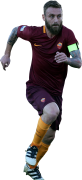 Daniele De Rossi football render