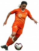 Danielle Van De Donk football render