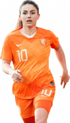 Danielle van de Donk football render