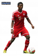 David Alaba football render