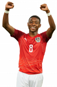 David Alaba football render