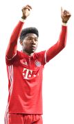 David Alaba football render