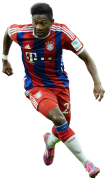 David Alaba football render