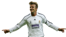 David Beckham football render