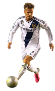 David Beckham football render