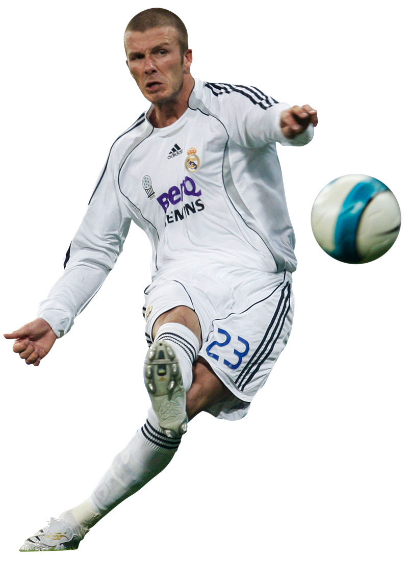 David Beckham football render - 37555 - FootyRenders