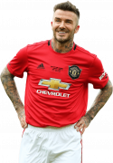 David Beckham football render