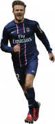 David Beckham football render