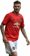 David Beckham football render