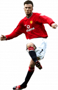 David Beckham football render