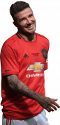 David Beckham football render