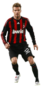 David Beckham football render