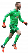 David de Gea football render