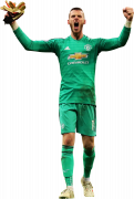 David de Gea football render