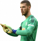 David de Gea football render