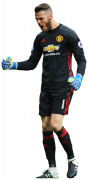 David de Gea football render