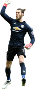 David de Gea football render