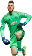 David de Gea football render