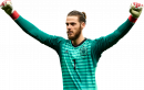 David de Gea football render