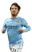 David Silva football render