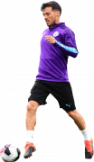 David Silva football render