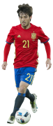 David Silva football render