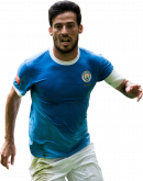 David Silva football render