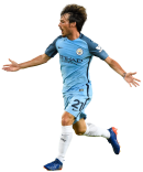 David Silva football render