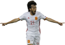 David Silva football render