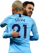 David Silva & Bernardo Silva football render