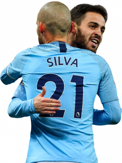 David Silva & Bernardo Silva