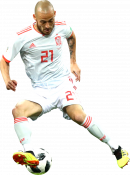 David Silva football render