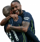 David Silva & Raheem Sterling football render