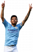 David Silva football render