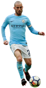 David Silva football render