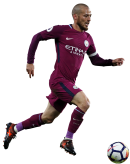 David Silva football render