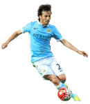 David Silva football render