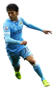 David Silva football render