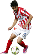 David Villa football render