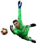 David de Gea football render