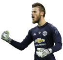 David de Gea football render