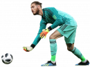 David de Gea football render