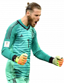 David de Gea football render