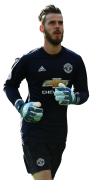 David de Gea football render