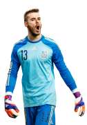 David de Gea football render