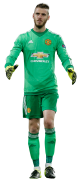 David de Gea football render