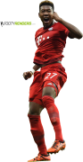 David Alaba football render