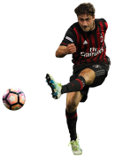 Davide Calabria football render