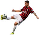 Davide Calabria football render